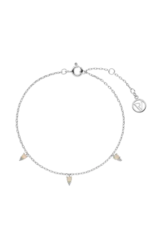 Opal Hope Bracelet Silver