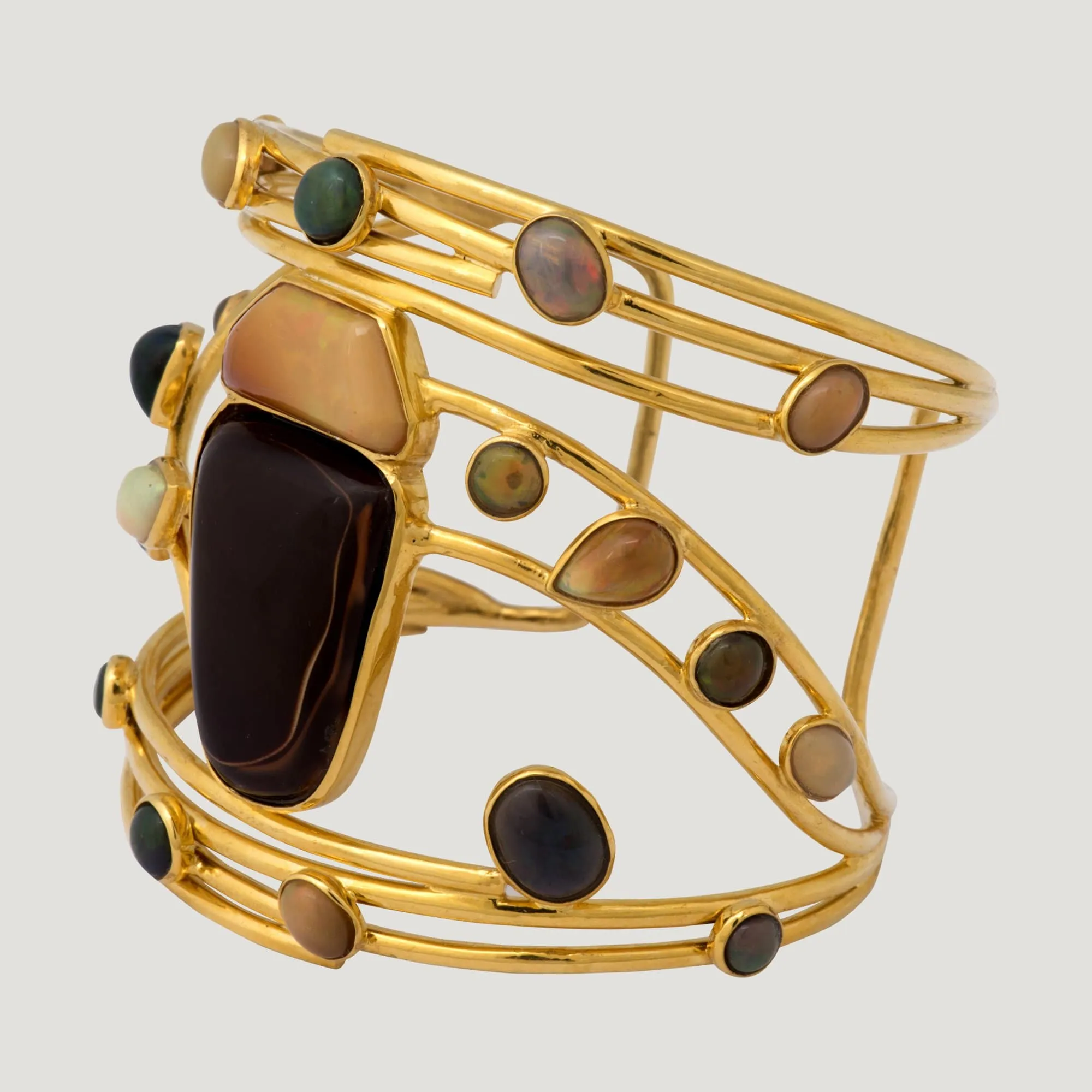 Opal Vermeil Bangle