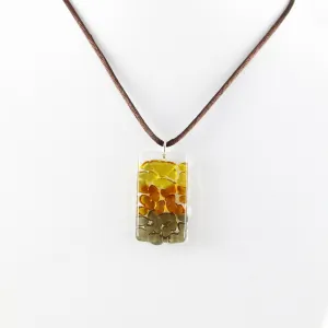 Picado Mini Pendant - Amber