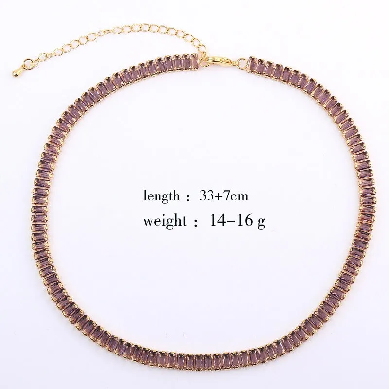 Pre Order:  Claw Chain Zircon Necklace