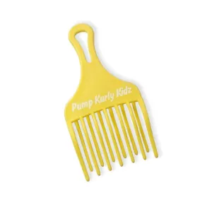 Pump Kurly Kidz Yellow Curl Detangle Comb