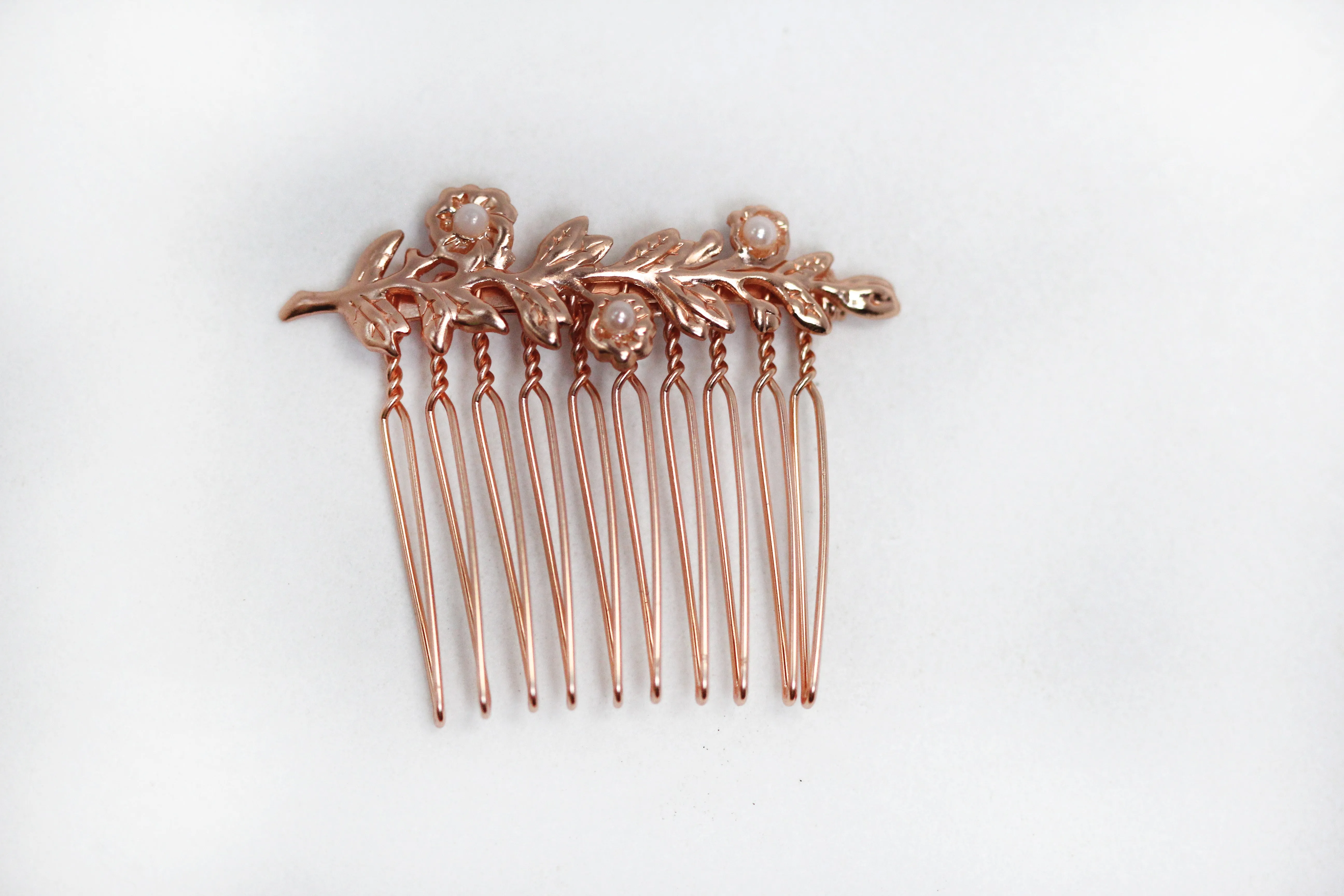 Single Flower Bouquet Hair Comb