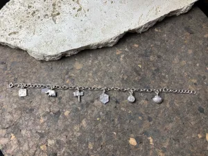 Sllver Charm Bracelet