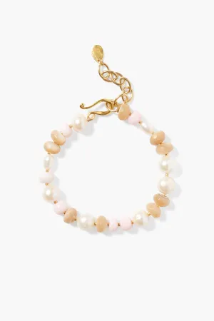 Somerset Bracelet Pink Opal Mix