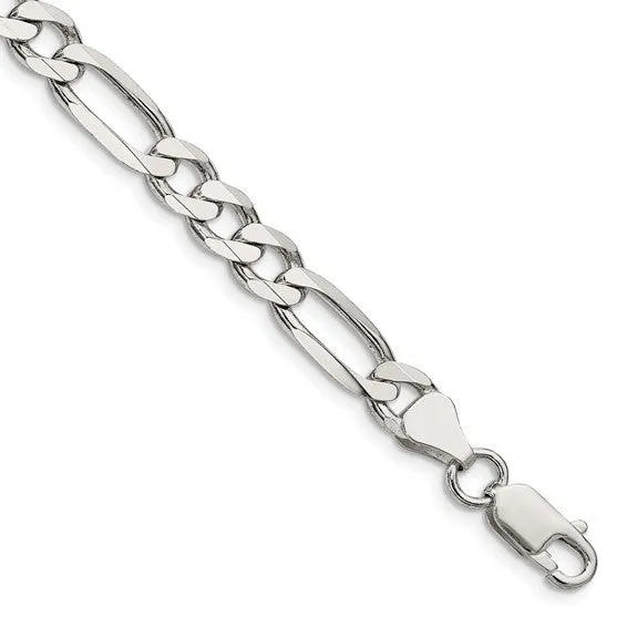 Sterling Silver Figaro Bracelet