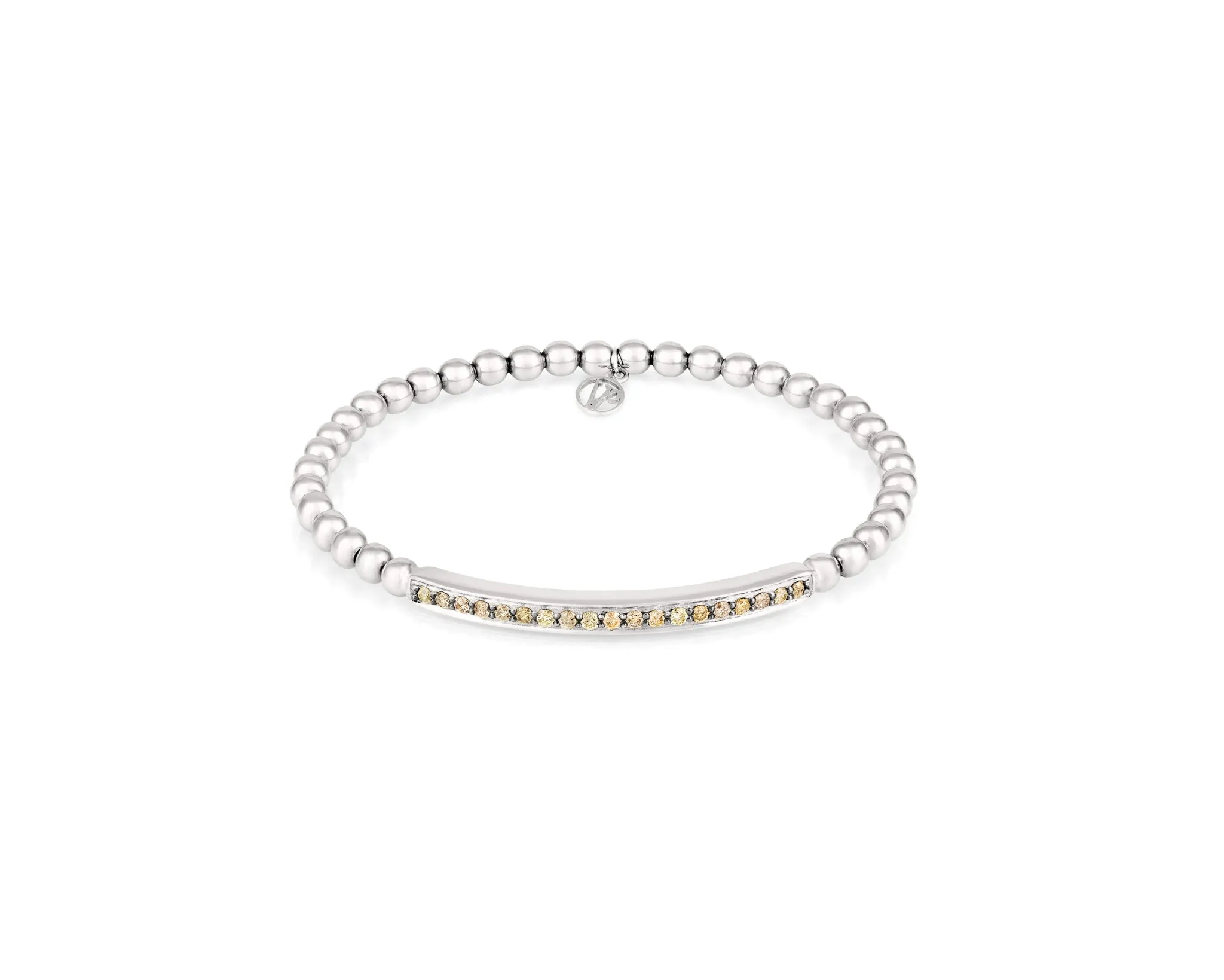 Stirata Silver Bracelet Diamond