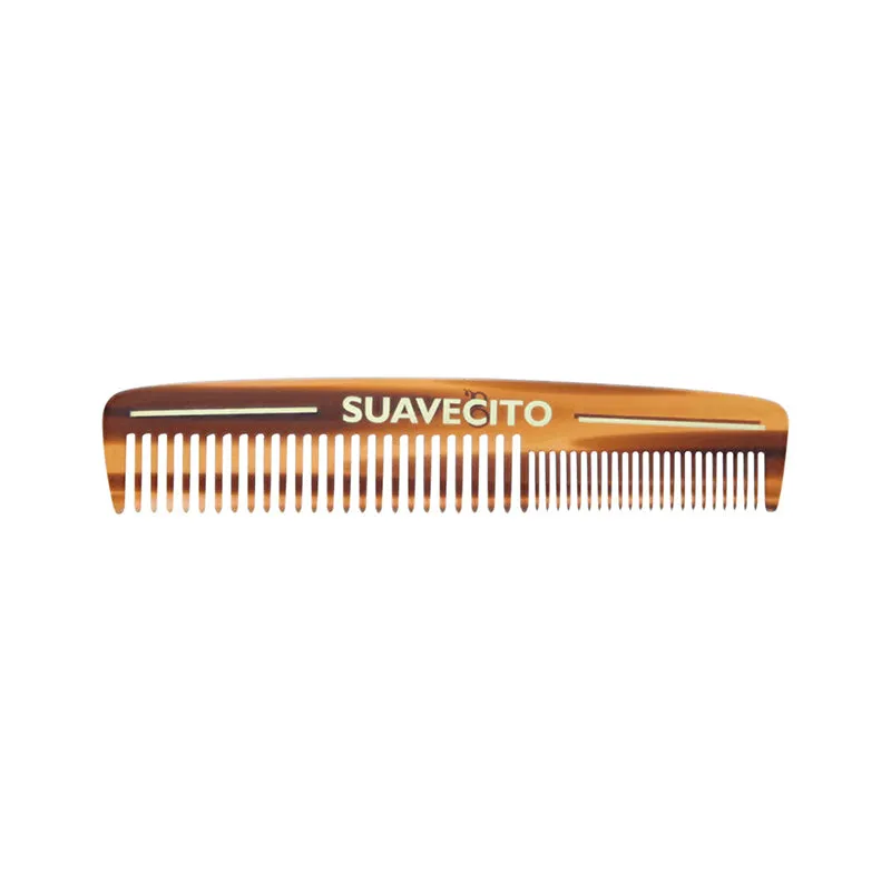 Suavecito - Deluxe Travel Dressing Comb, Amber