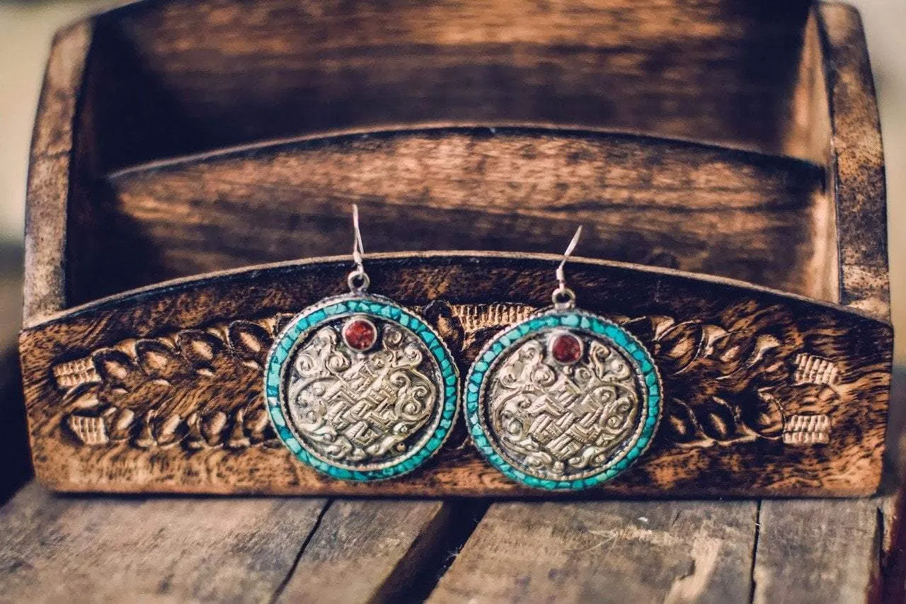 Traditional Eternal Knot Earrings