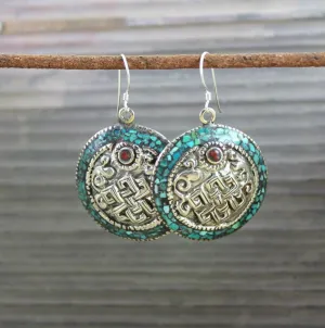 Traditional Eternal Knot Earrings