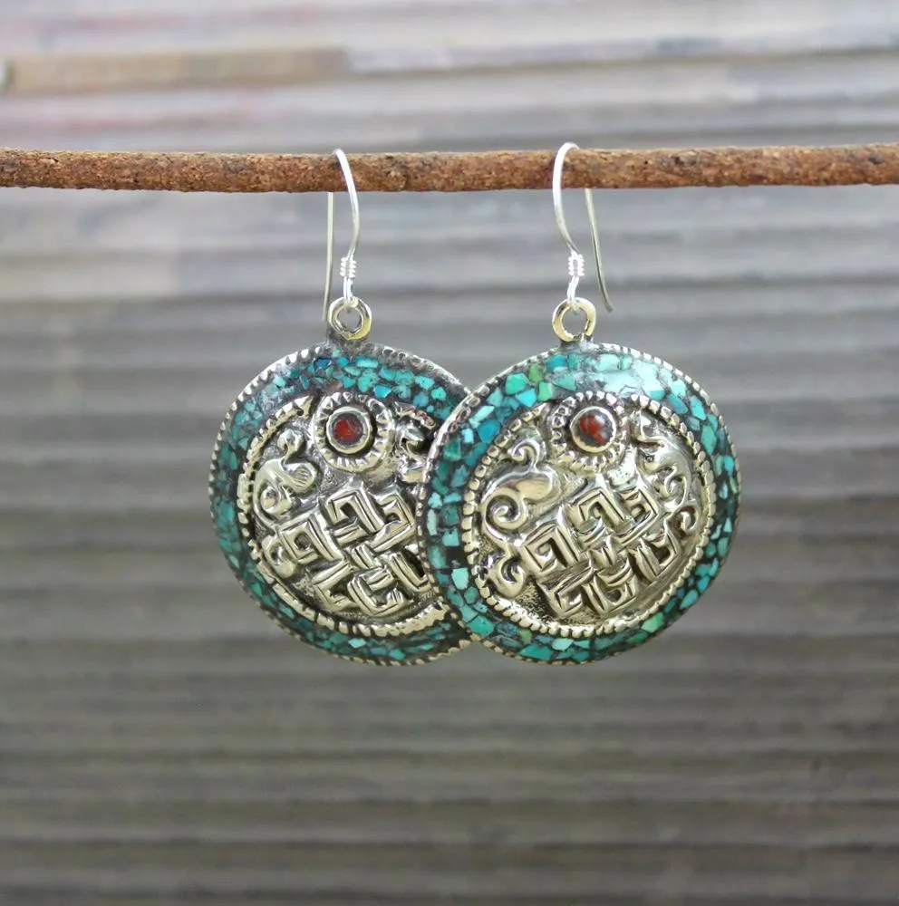 Traditional Eternal Knot Earrings