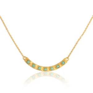 Turquoise Bar Necklace