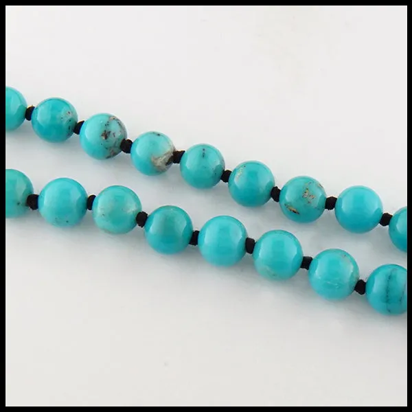 Turquoise Beaded Necklace